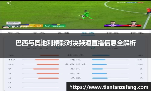 巴西与奥地利精彩对决频道直播信息全解析